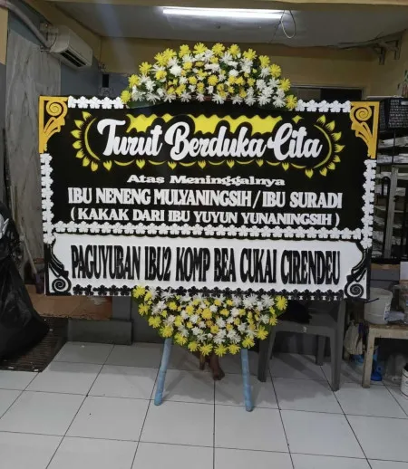 Papan Bunga Duka Dharmasraya