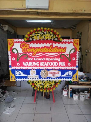 Papan Bunga di Dharmasraya